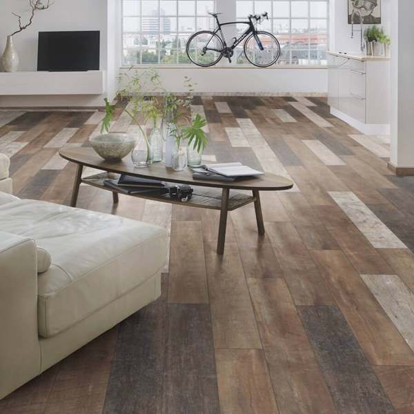 Sloophout Versleten Planken Donker