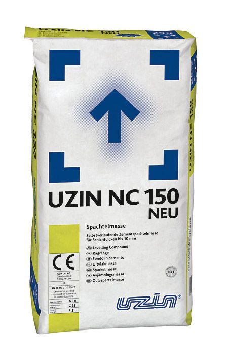 NC150 Uzin zandcement egalisatie