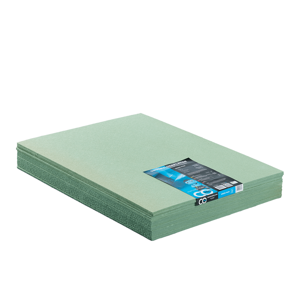 Green Pack 7mm ondervloerplaten voor laminaat en parket