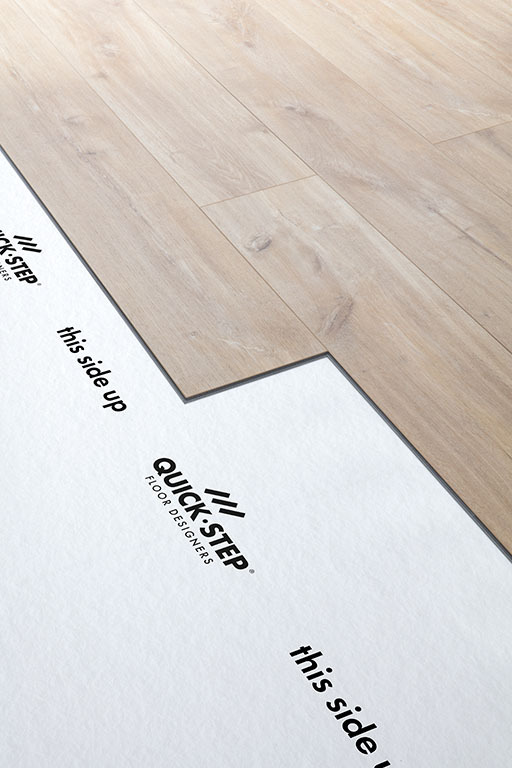 QuickStep Comfort ondervloer voor click PVC