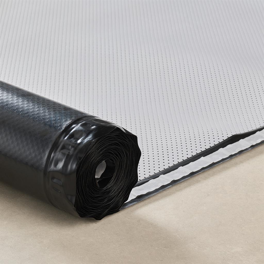 Ondervloer voor click PVC i.c.m. vloerverwarming en/of vloerkoeling