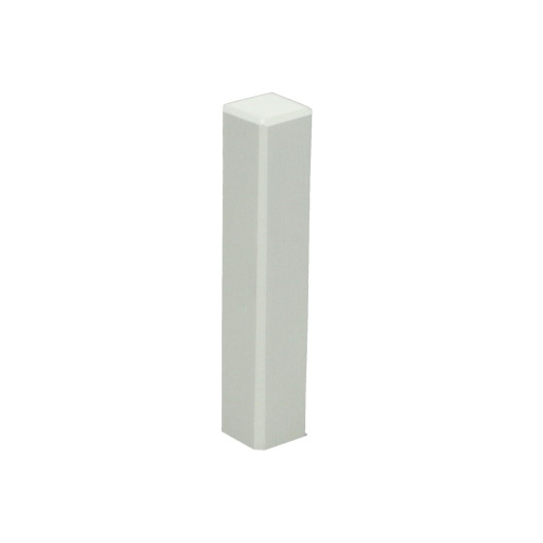 16375 Eind-hoekstuk 90x15 mm RAL9010