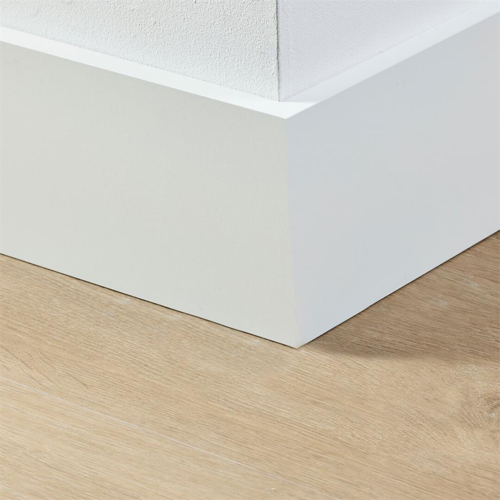 MDF plint 120x15 mm RAL9010 gelakt Amsterdam