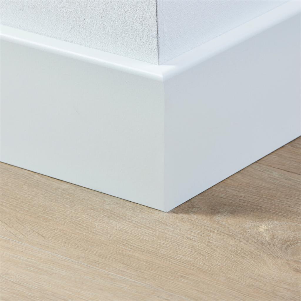 MDF plint 120x15 mm RAL9010 gelakt Berlijn