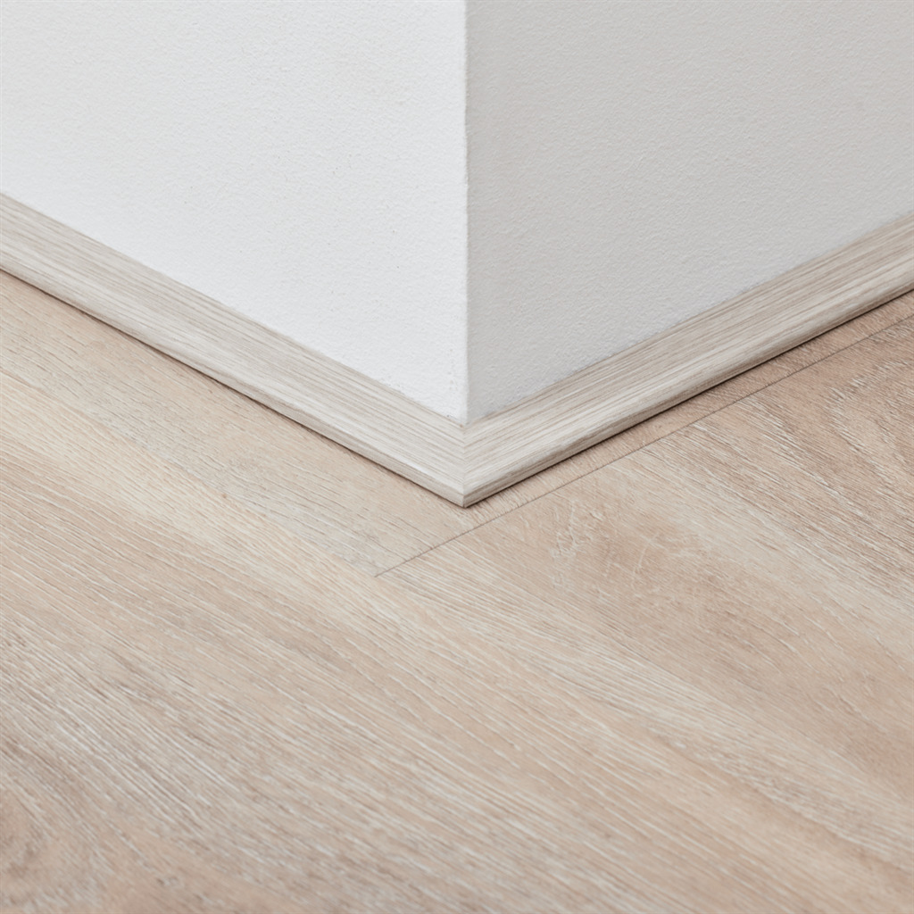 Plakplint Ambiant 5111865619 Grijs Geborsteld 8656