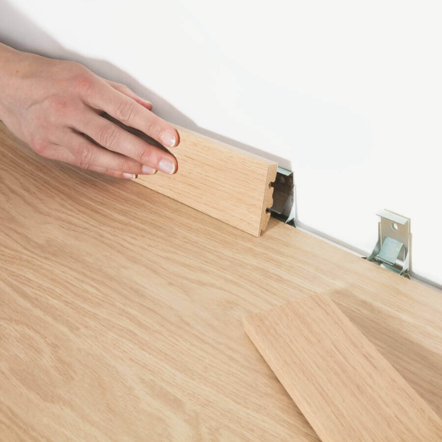 QuickStep plint Muurplint 58x12mm 2400x12x58mm