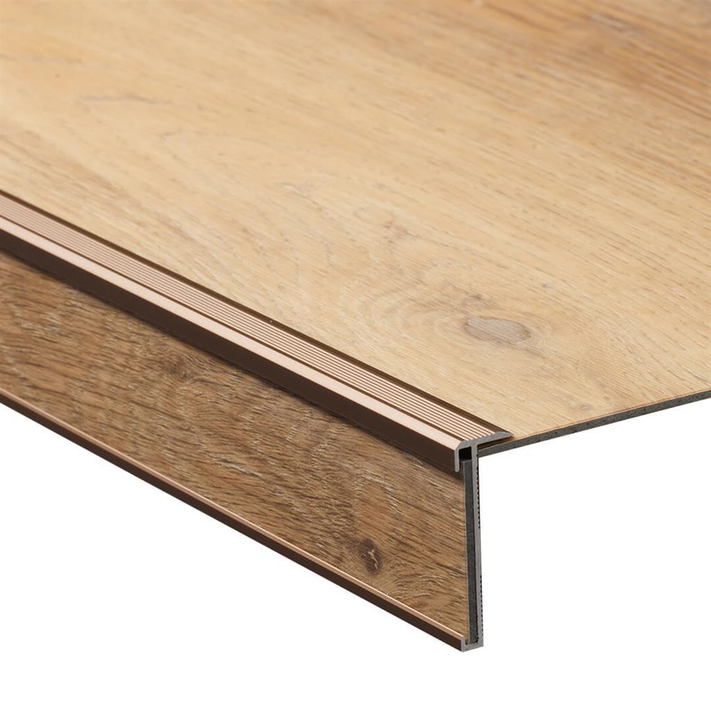 Brons trapprofiel 130cm lang