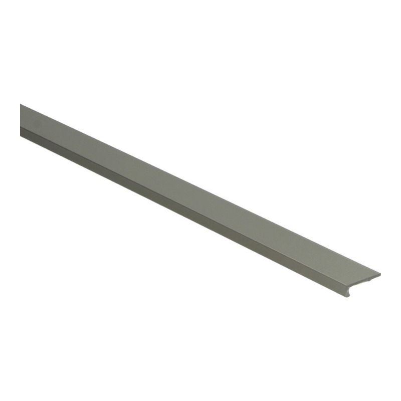 Hoekprofiel 6x21mm RVS voor afwerking click pvc