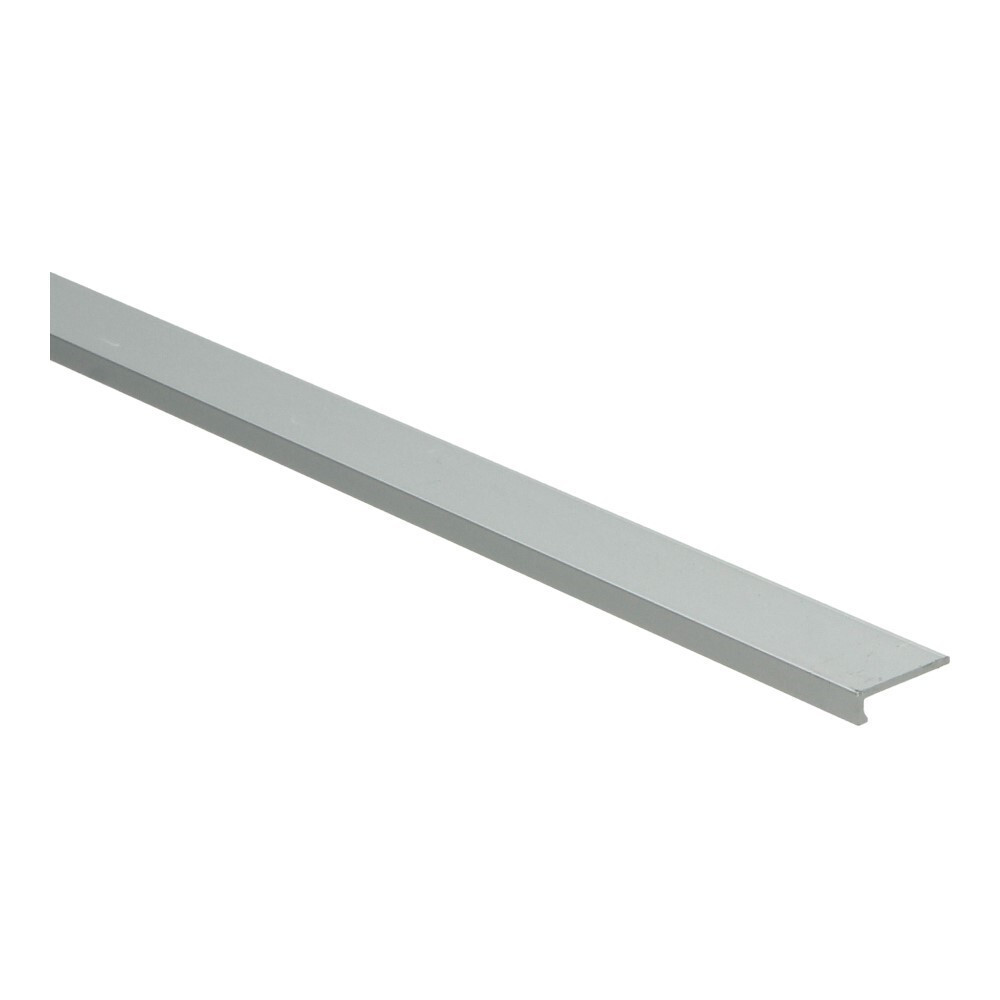 Hoekprofiel Zilver voor click-pvc