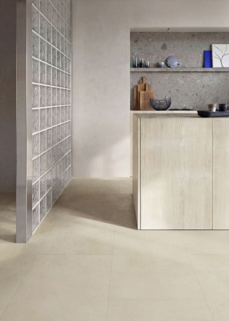 Moduleo Roots 46953 Allegro PVC tegel (steenlook) plak pvc in woonkamer sfeerfoto