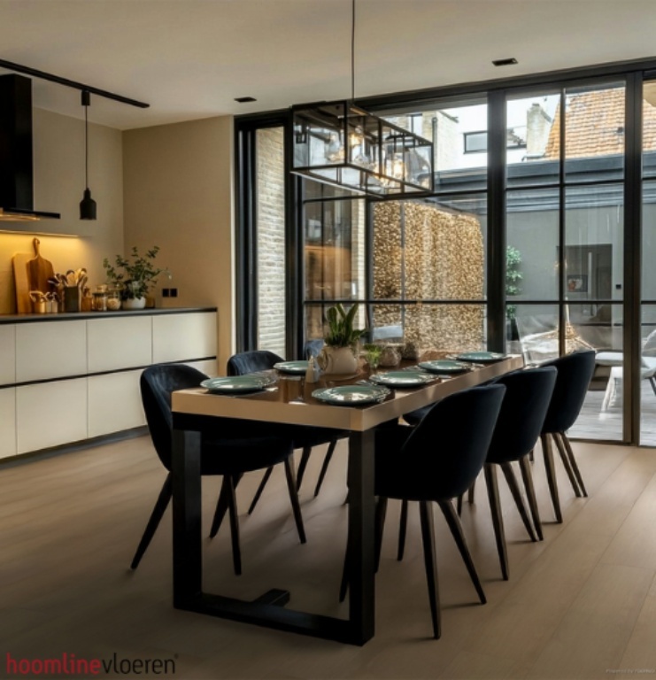 Hoomline Prestige Click 5053 Amalfi PVC plank click pvc in woonkamer sfeerfoto