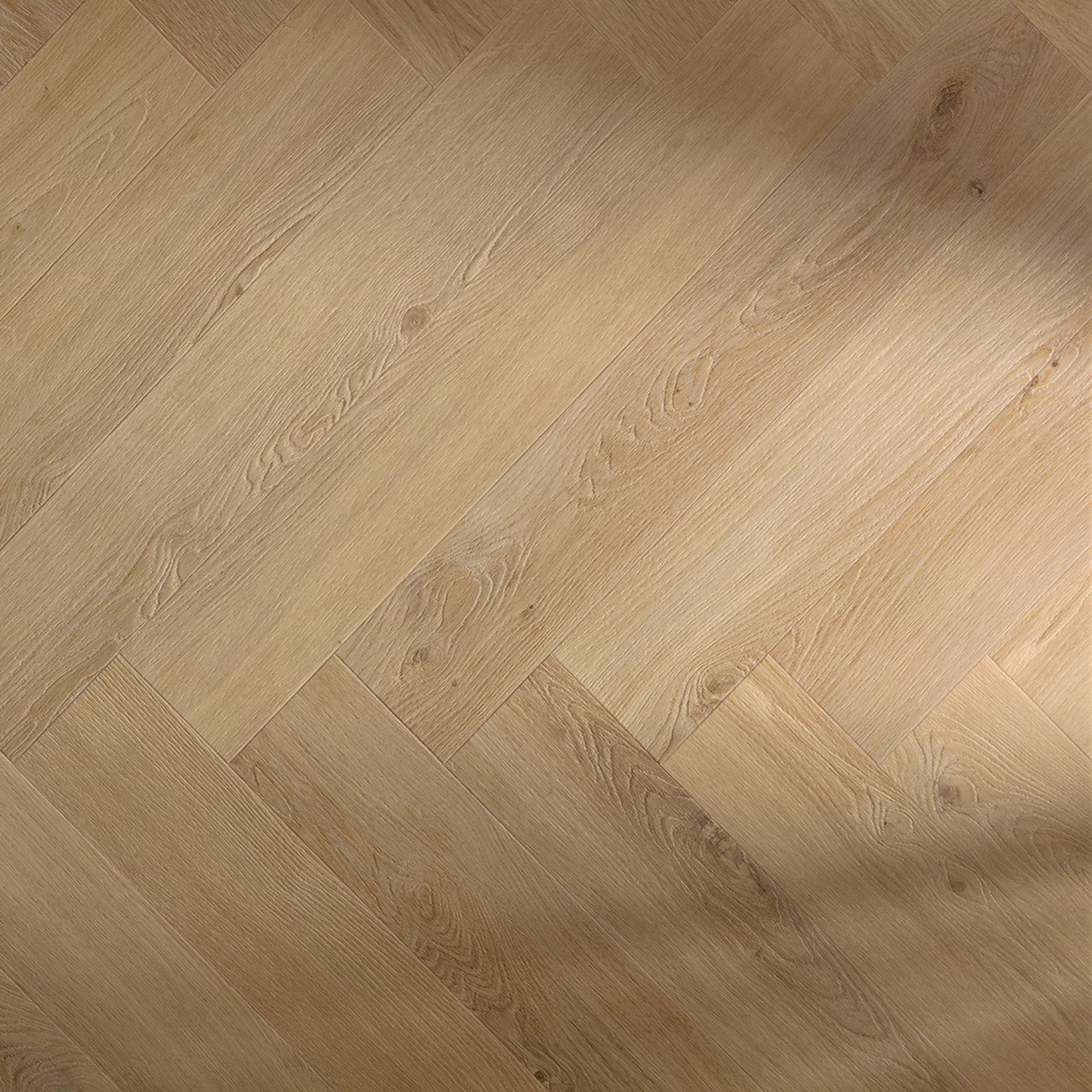 Floorify Walvisgraat FG619 Close-up van houtdessin Anago visgraat plak pvc met natuurlijke tekening