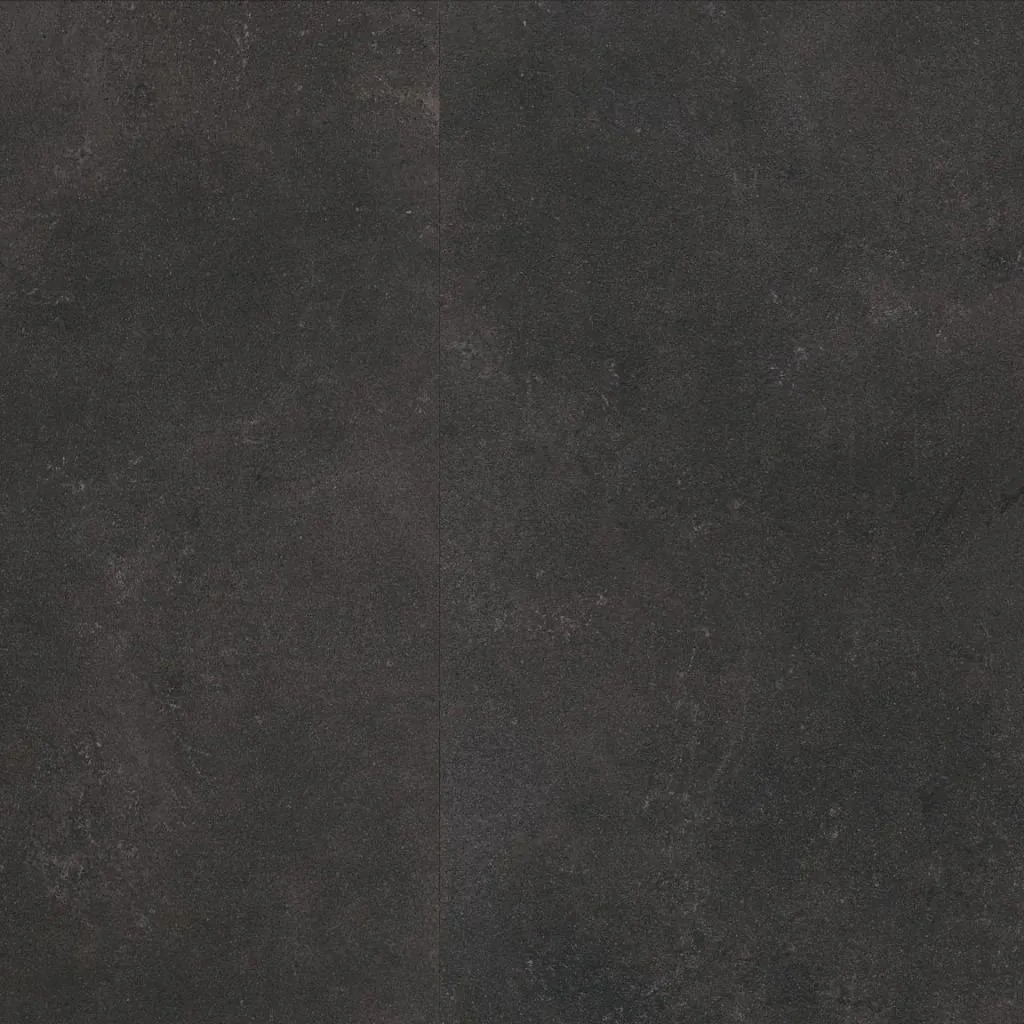 Ambiant Sarino XL Anthracite 6712.4210.19 plak PVC tegel close-up van steenlook en subtiele structuur