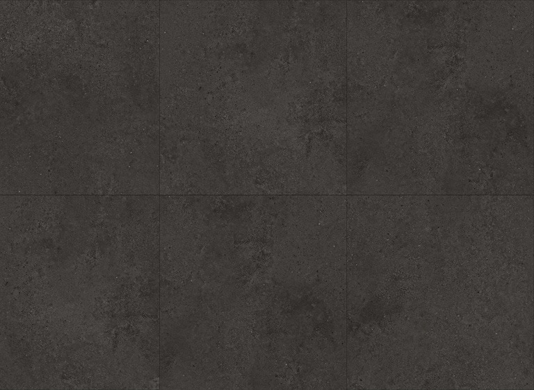 Gelasta Nova Arctic Graphite 6303 plak PVC tegel close-up van decor en matte toplaag