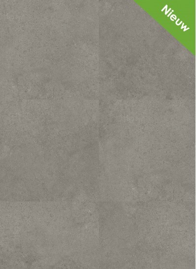 Gelasta Flash Basalt Grey 2200 plak PVC tegel close-up van de voelbare decorstructuur