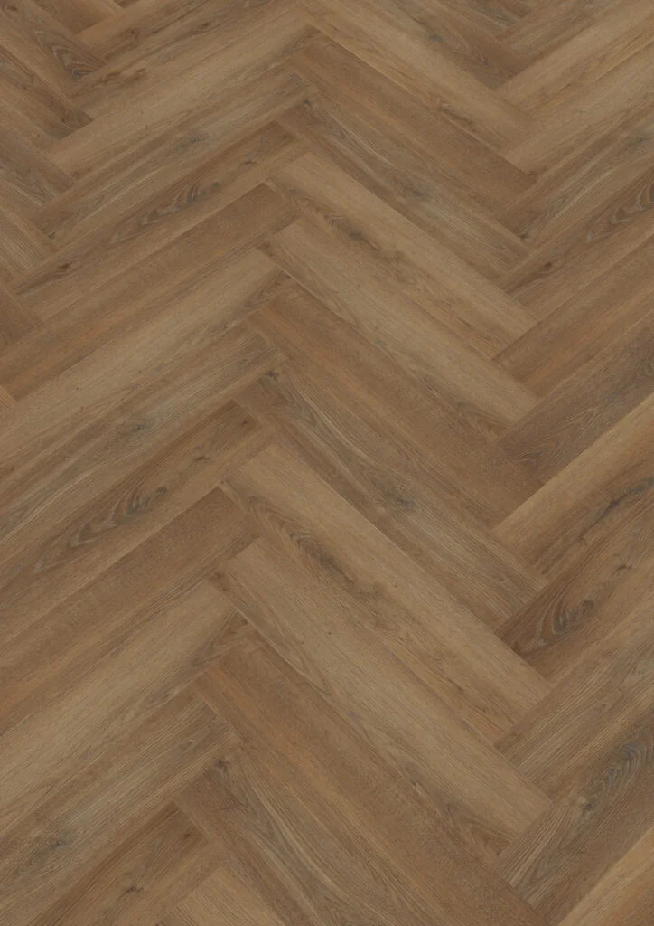 Hoomline Prestige Visgraat 5079 Beaver Creek visgraat plak pvc in woonkamer sfeerfoto