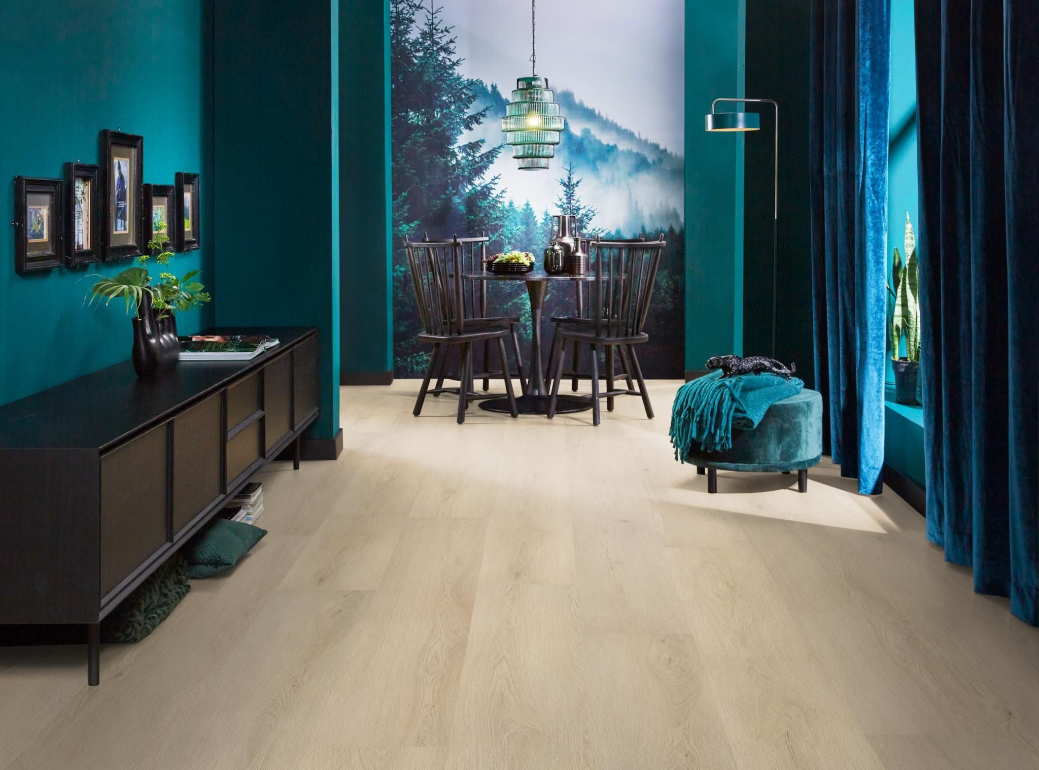 Ambiant Marento Click Beige (6921.4011.19) - structuurdetail (matte toplaag)