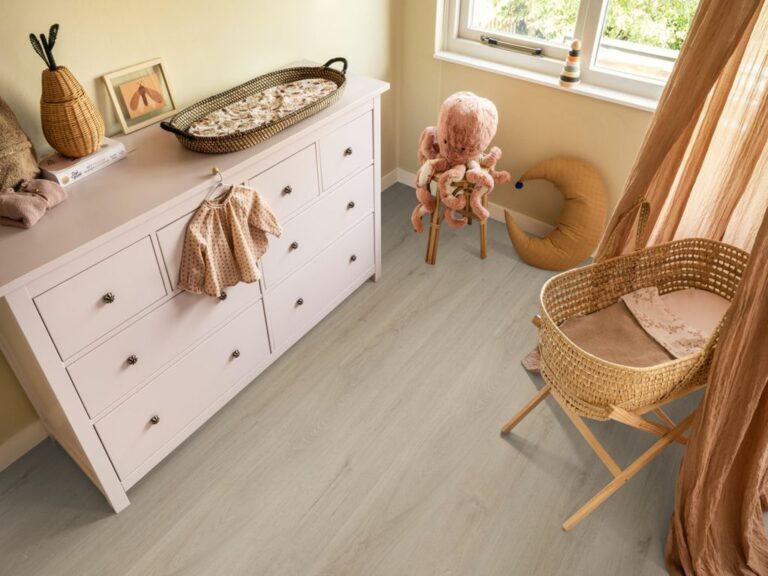 Ambiant Valento Click 6071.2012.19 Kleur en structuur Beige PVC plank click pvc met rustige kleurtoon