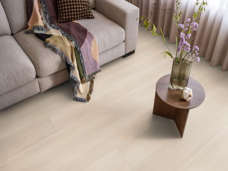 Ambiant Soleno 6050.1001.19 Legpatroon en afwerking Beige PVC plank plak pvc met realistische structuur