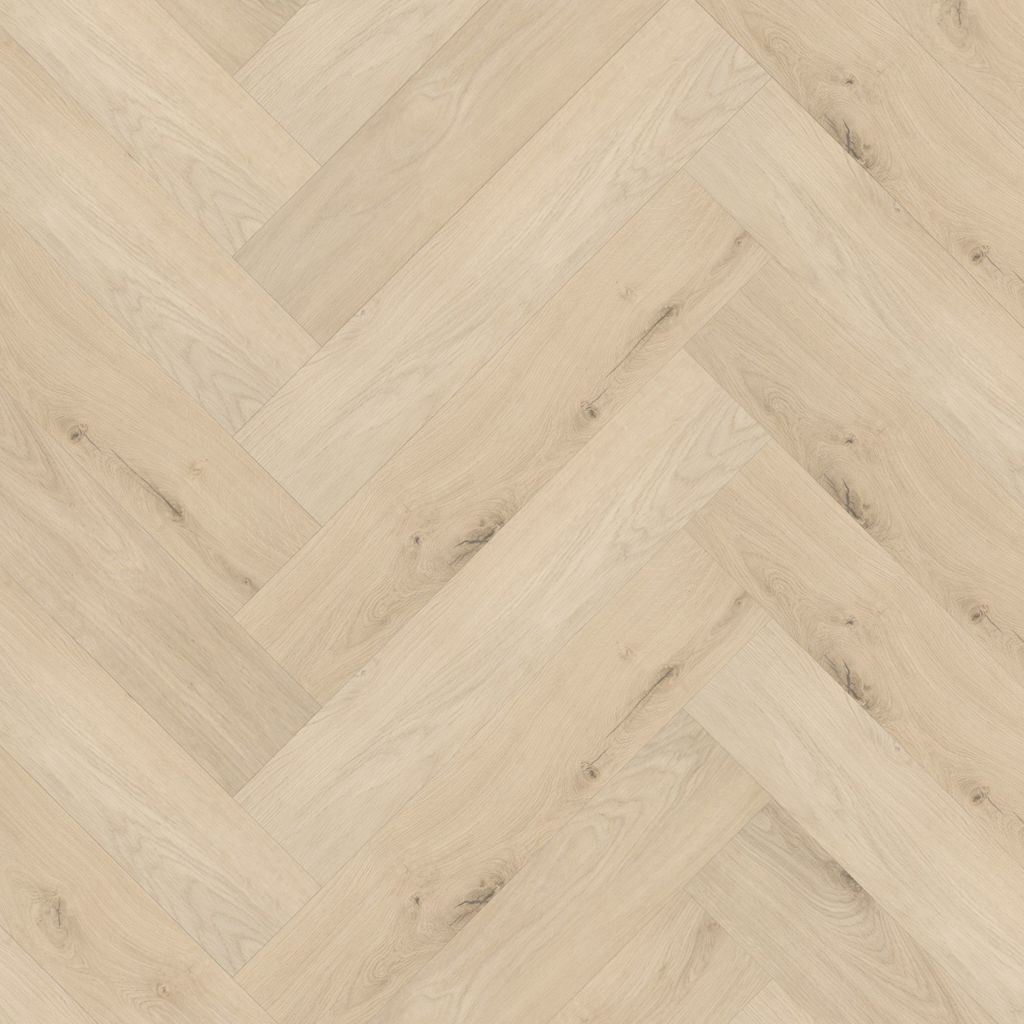 Huiscollectie Ritme Beige 2991471119, visgraat XL click PVC met houtlook