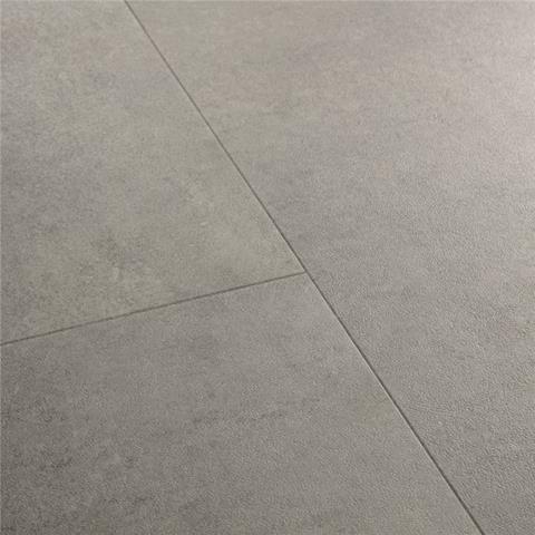 QuickStep Oro Beton Rots AVSTU40234 click PVC tegel close-up van decor en matte toplaag