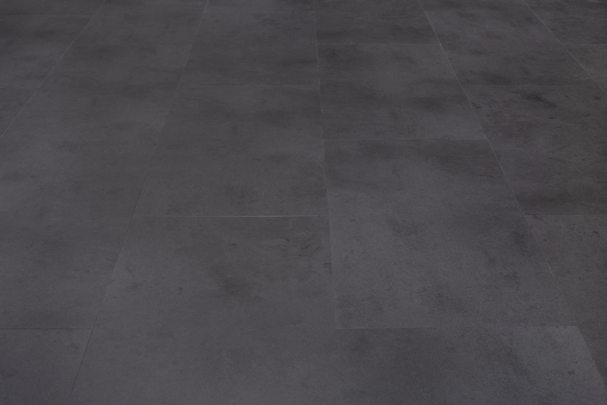 Floer Tegel PVC FLR-3610 Betonlook Zwart PVC tegel plak pvc 914x457x2.5 mm SKU FLR-3610 productfoto