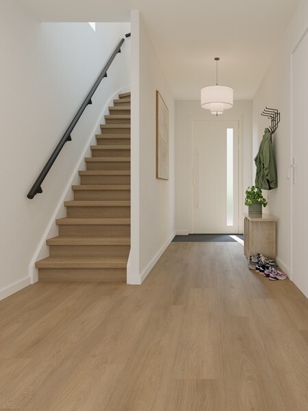 Ground Studio Select Oak Brown PC.20.70.1 click PVC plank close-up van houtnerf en oppervlaktestructuur