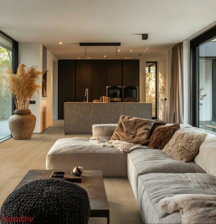 Hoomline Prestige 5052 Cannes PVC plank plak pvc in woonkamer sfeerfoto