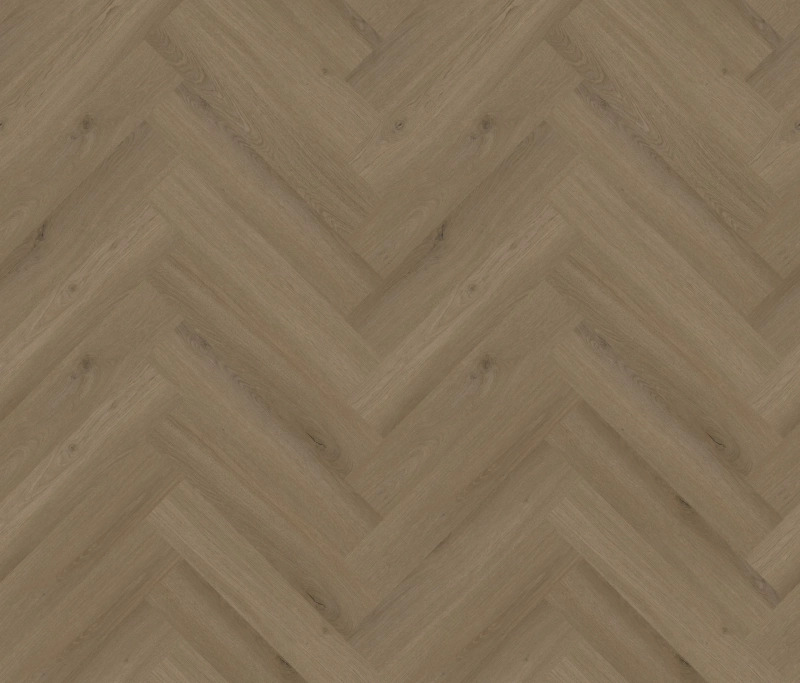 Castell Ultimate 880 284 Detail van de structuur Cedar Ash visgraat visgraat plak pvc warmteweerstand 0.02 met matte toplaag