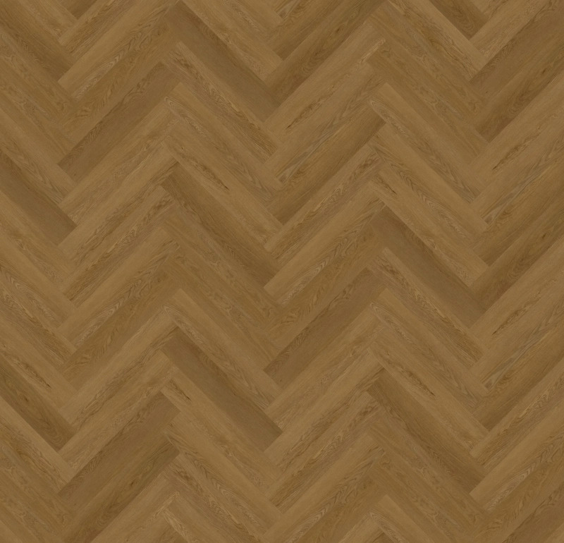 Castell Ultimate 880 Cedar Hazel 282 plak PVC visgraat close-up van houttekening en subtiele structuur