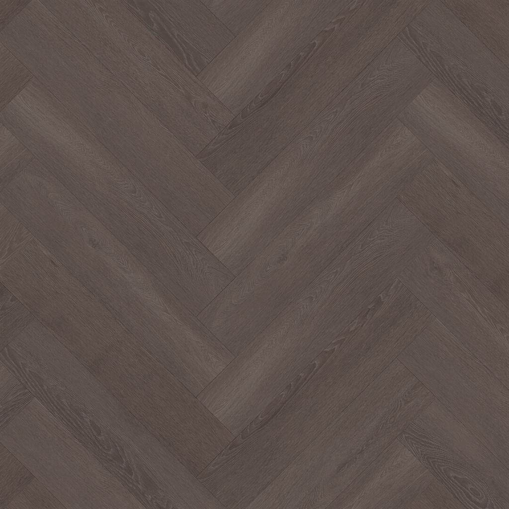VTwonen Herringbone Charcoal 6201101419 plak PVC visgraat close-up met zicht op structuur en kleurverloop