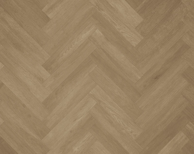 productfoto Tarkett ID Inspiration 70 Supernature visgraat 60x12cm Chatillon Oak Brown visgraat plak pvc 600x120x2,5 mm SKU