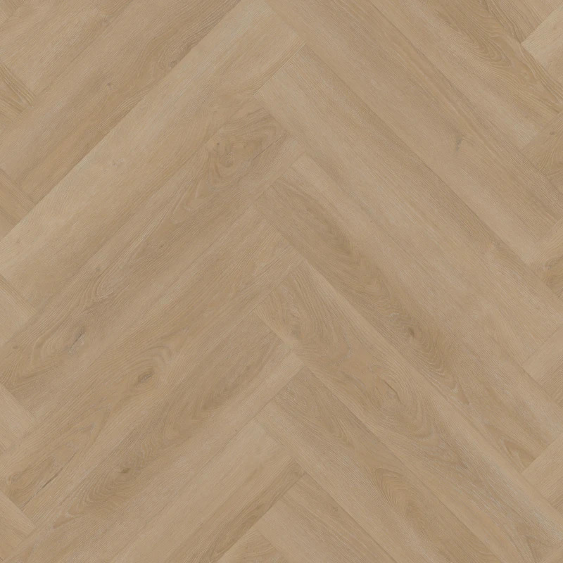 Therdex Herringbone Rustique Click 7572 click PVC visgraat detail van patroon en verfijnde houtnerf