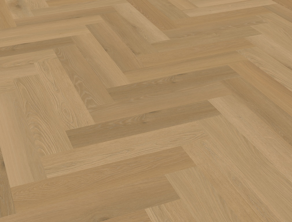 Belakos Borgo Visgraat XL Click 32 click PVC visgraat close-up van houttekening en subtiele structuur
