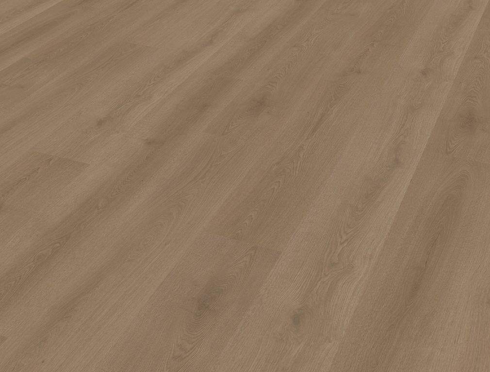 Belakos Puro 420 click PVC plank met een rustig houtbeeld en verfijnde nerftekening