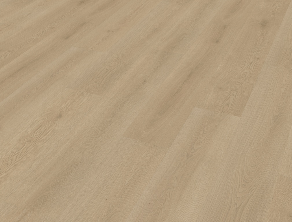 Belakos Puro 450 click PVC plank waarbij het houtdecor over de gehele plank zichtbaar is