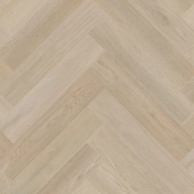 Detail van matte houtstructuur Therdex Premier Visgraat Click 7583