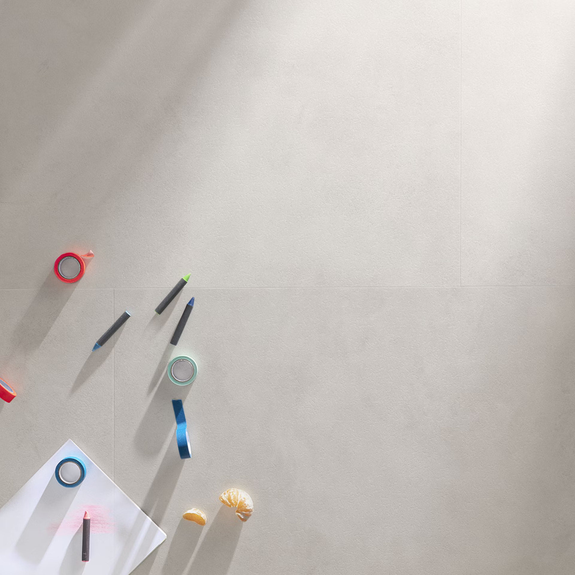 Floorify XL Tegels FG029 Detail van de structuur Coquille PVC tegel plak pvc met subtiele nerf warmteweerstand 002 m²K/W