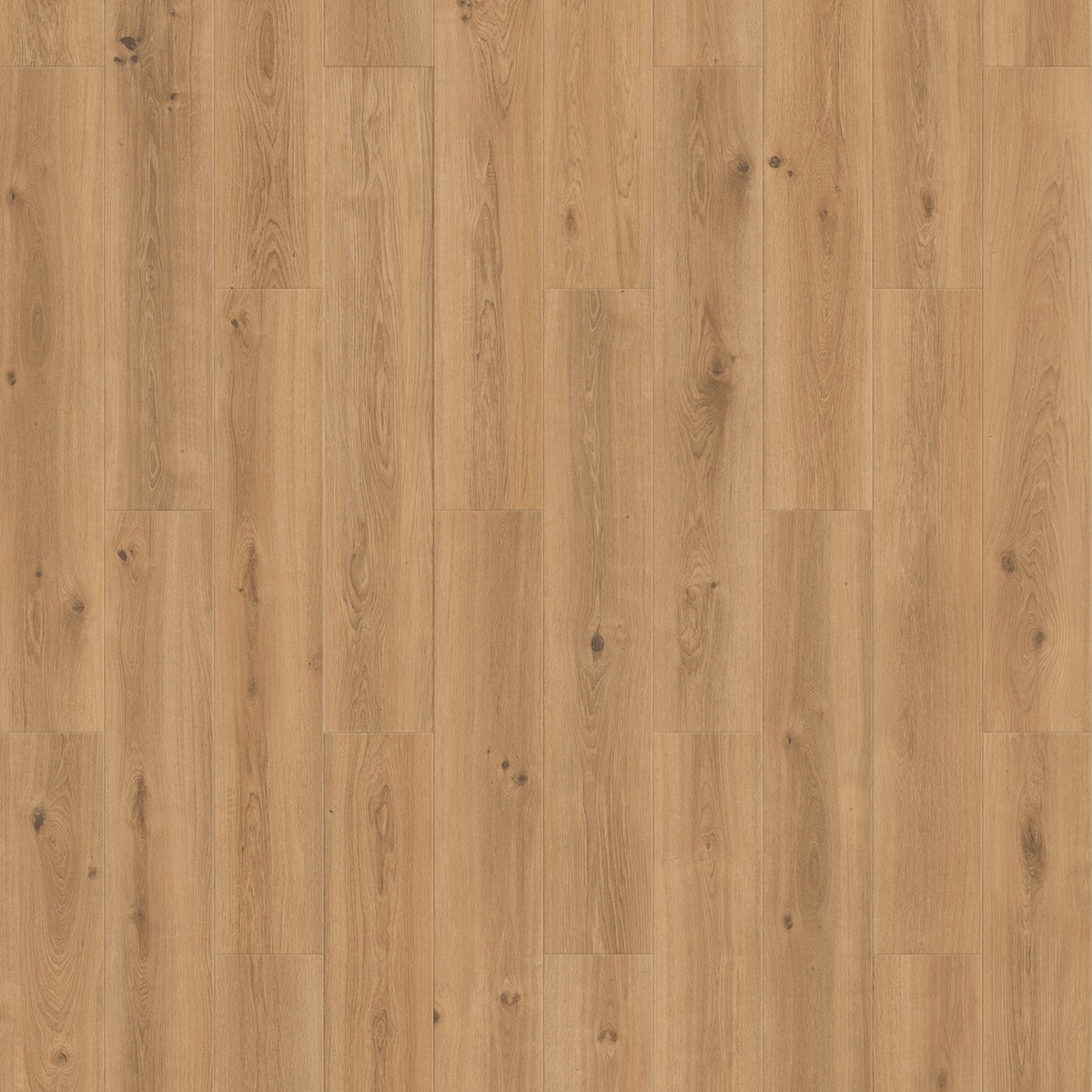 Detail van de structuur van Creek Oak Brown met eiken dessin en matte uitstraling warmteweerstand 0,02 m²K/W