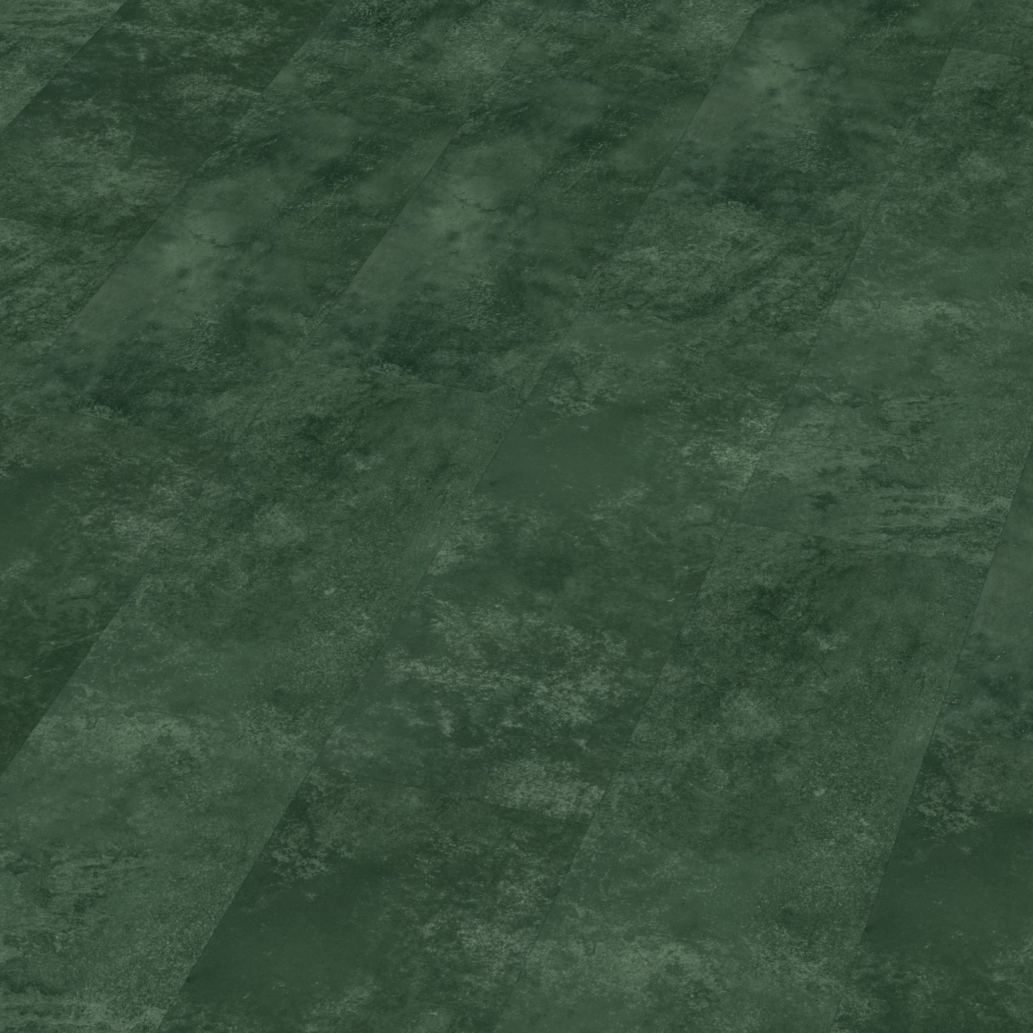 Ambiant Viretto Dark Green 8560.2031.19 plak PVC tegel close-up van de voelbare decorstructuur