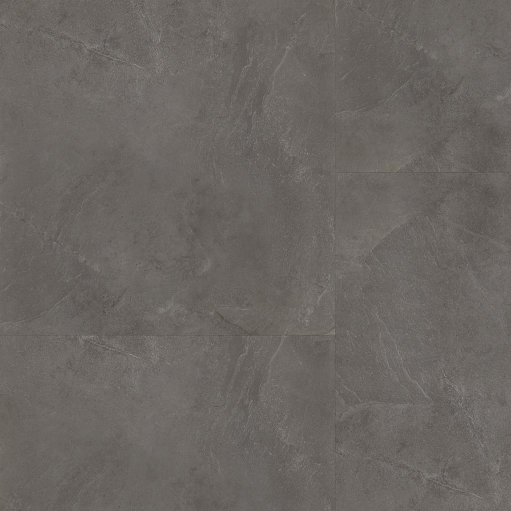 Ambiant Noveno Dark Grey XL 6631.3210.19 plak PVC tegel close-up met zicht op structuur en kleurverloop