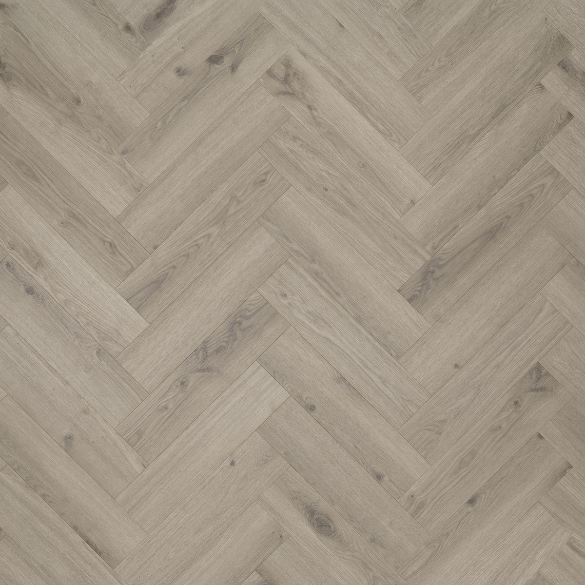 sfeerfoto Delicate Oak Clay visgraat plak pvc in woonkamer SKU 24537095