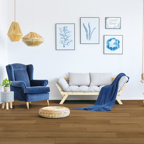 Bodiax Estrela BP370 121 Desert PVC plank plak pvc in woonkamer sfeerfoto