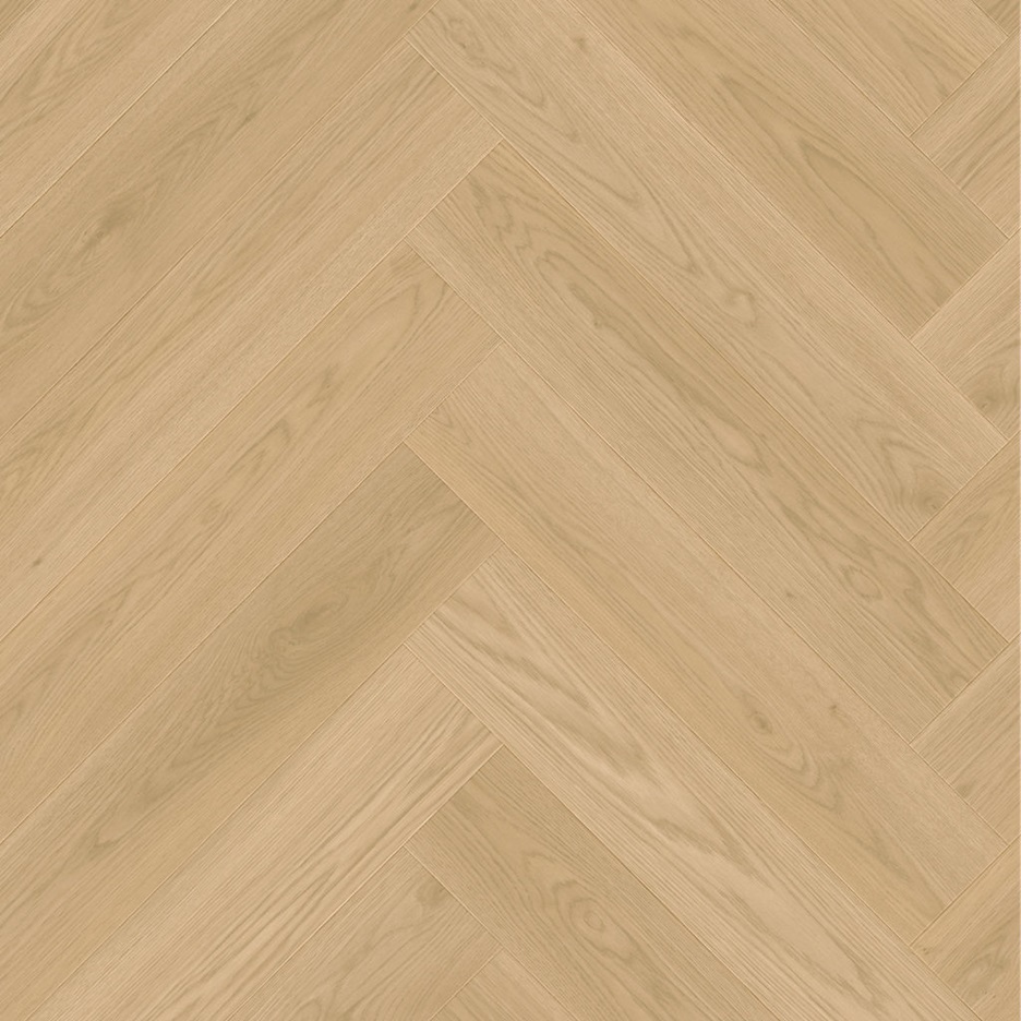 Moduleo Layred Visgraat Dingle Oak 13340 click PVC visgraat close-up van de voelbare decorstructuur