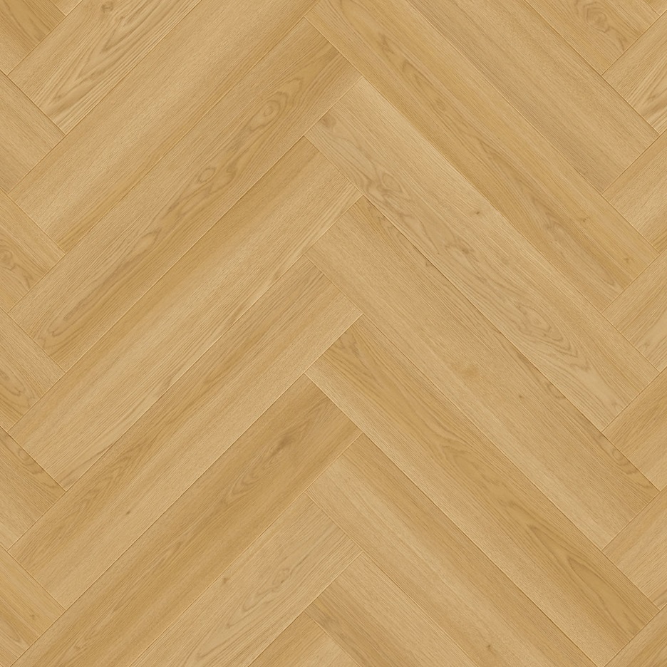 Moduleo Layred Visgraat Dingle Oak 13850 click PVC visgraat detail van decor en oppervlakteafwerking