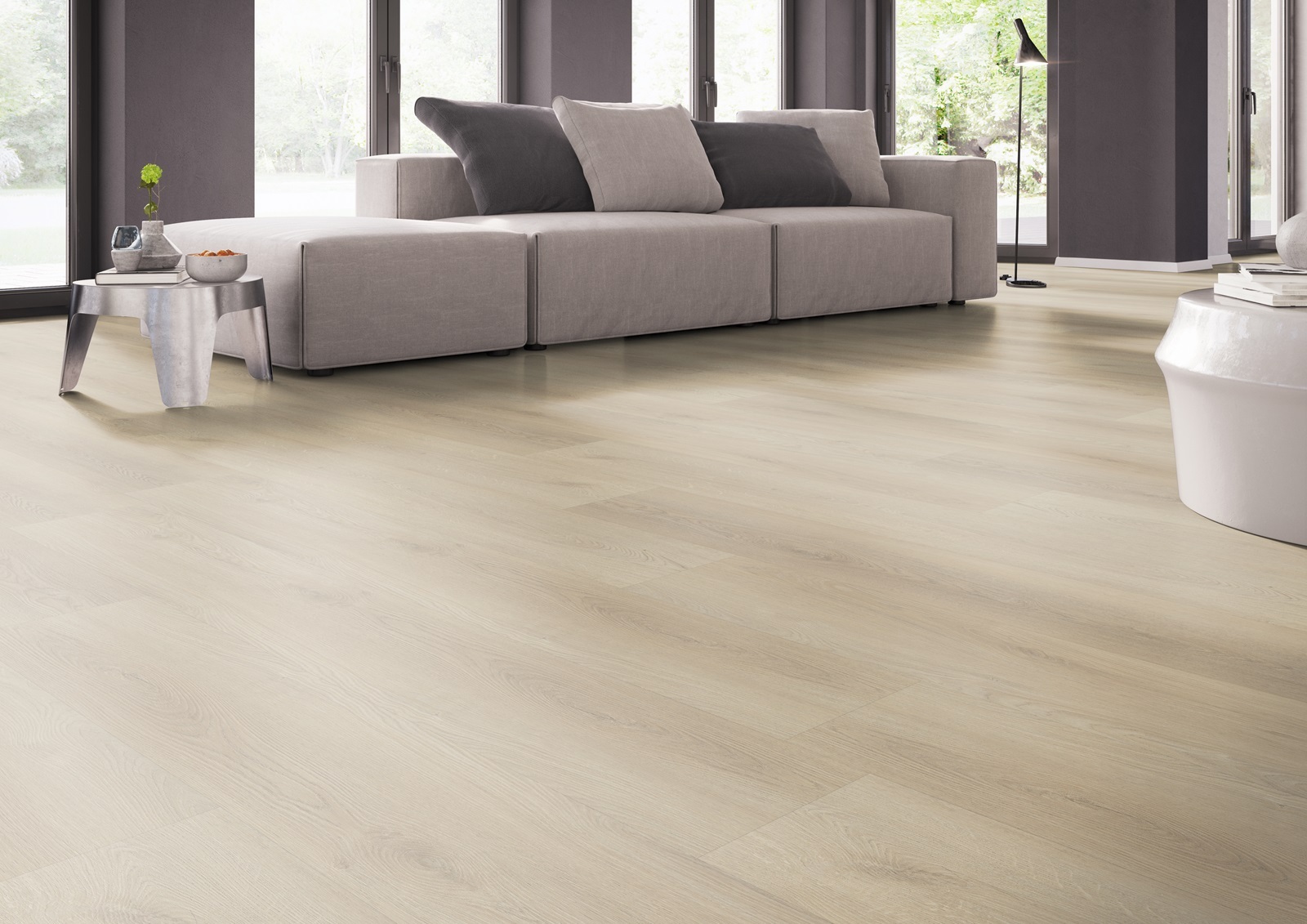 Palazzo 730 PVC plank plak PVC sfeerfoto in woonkamer