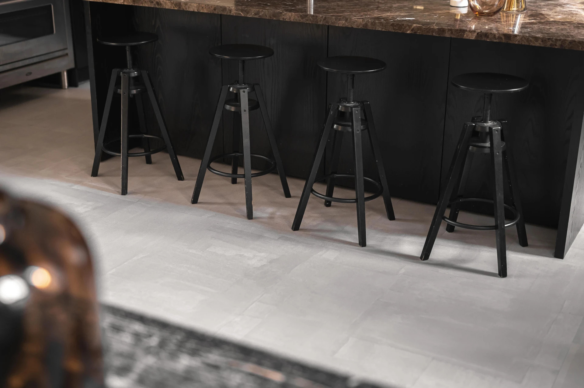 Therdex Stone Tegels 10051 PVC tegel plak pvc in woonkamer sfeerfoto