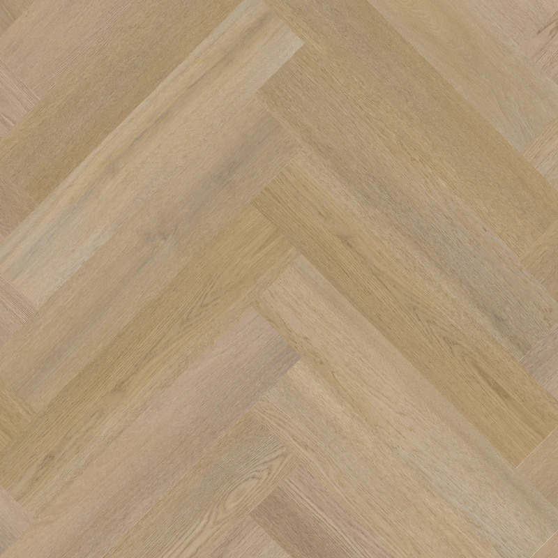 Therdex Herringbone Premier 7584 plak PVC visgraat detail van houtstructuur en matte afwerking