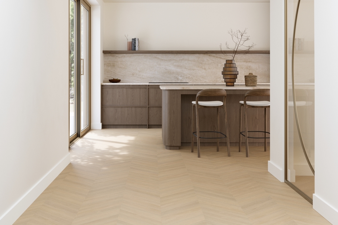 Futuro Hongaarse Punt 51 plak PVC met doorlopend geometrisch lijnenspel