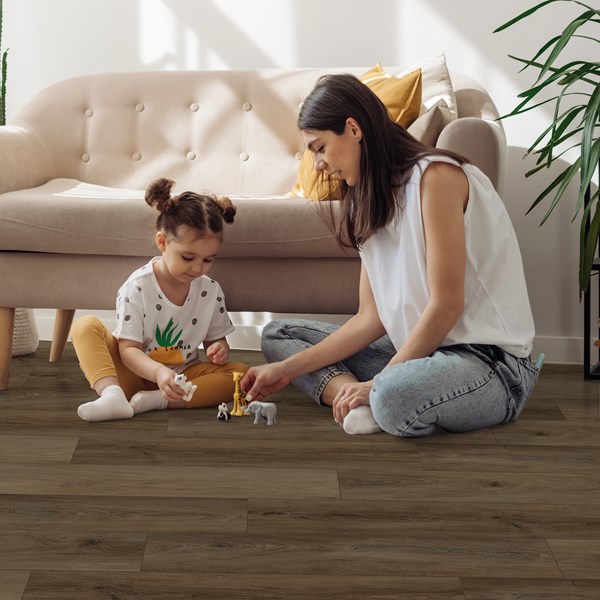 Bodiax Estrela BP370 125 Dusk PVC plank plak pvc in woonkamer sfeerfoto